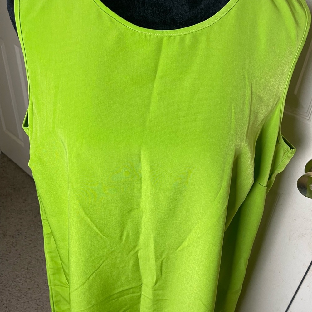 Roaman’s Plus Sleeveless Back Slit Maxi Dress Size 18W - Picture 3 of 5